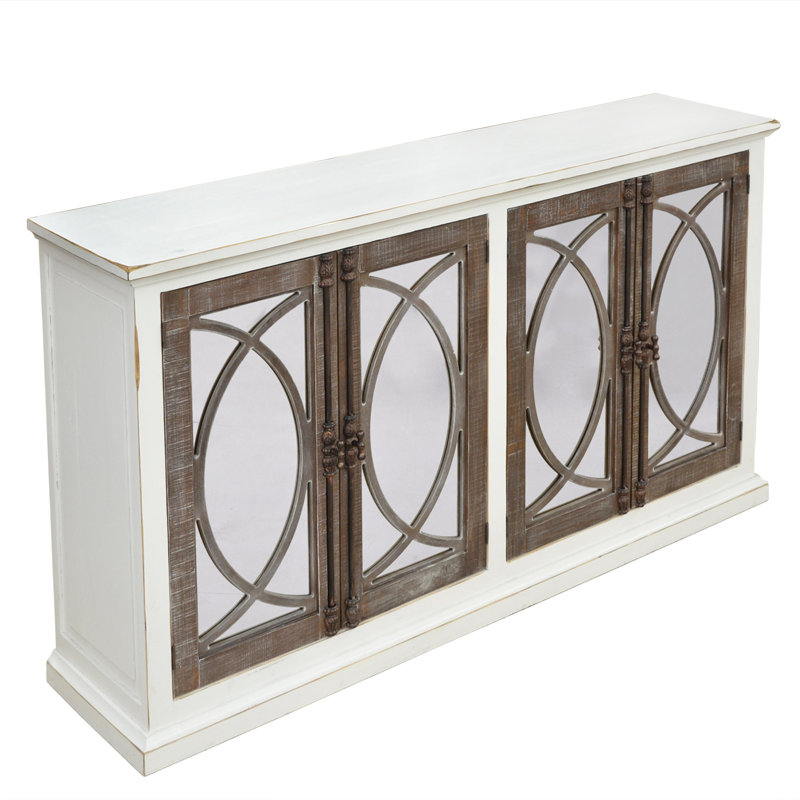 Red Barrel Studio® Sideboard with MirroredGlass Doors Wayfair